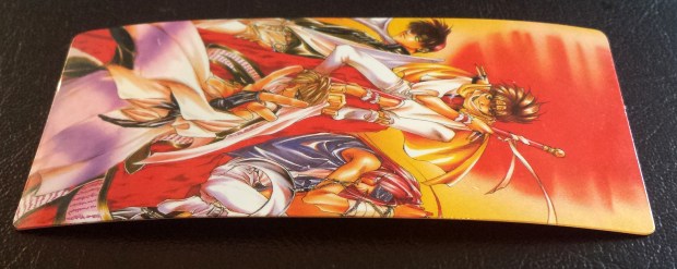 Look how the card curve and arcs here. That's  due to the shape and card stock rather than usage which is more typical in tarot card curving.