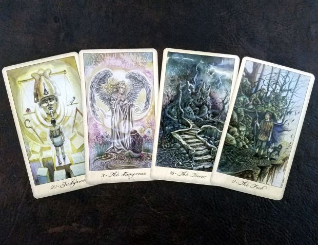 Ghosts &amp; Spirits Tarot by  Lisa Hunt and US Games
