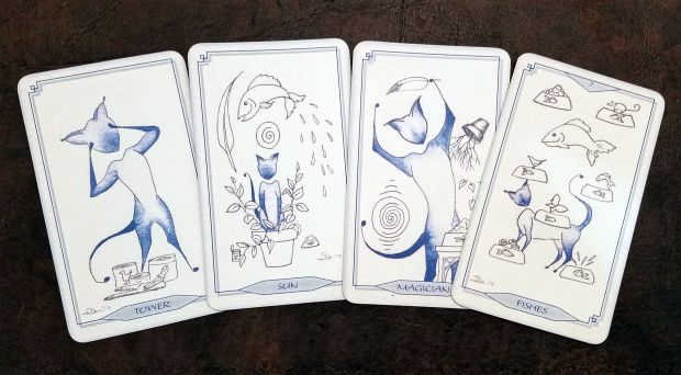 bleu-cat-tarot-06-this-crooked-crown